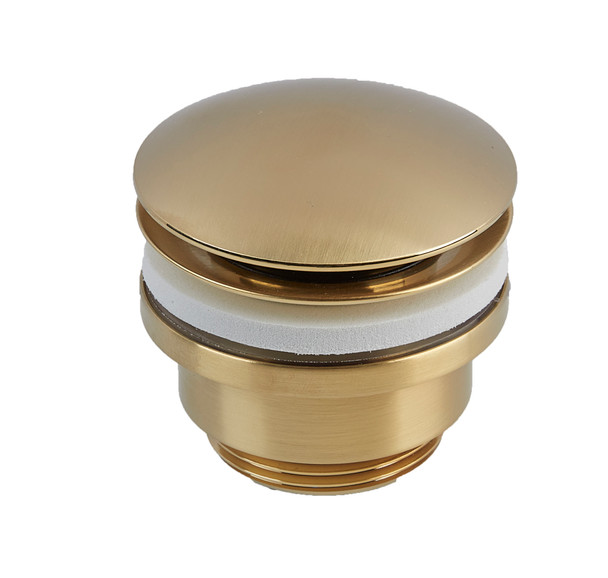 Roper Rhodes Universal Basin Waste in Brushed Brass INSTW003