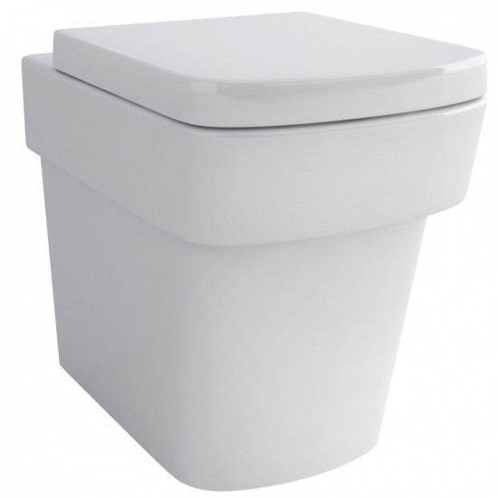 Pura Bloque Back to Wall Pan and Soft Closing Toilet Seat INSED012