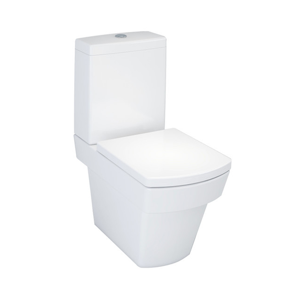 Imex Dekka Short Projection Close Coupled Toilet with Soft Close Seat INSSA001