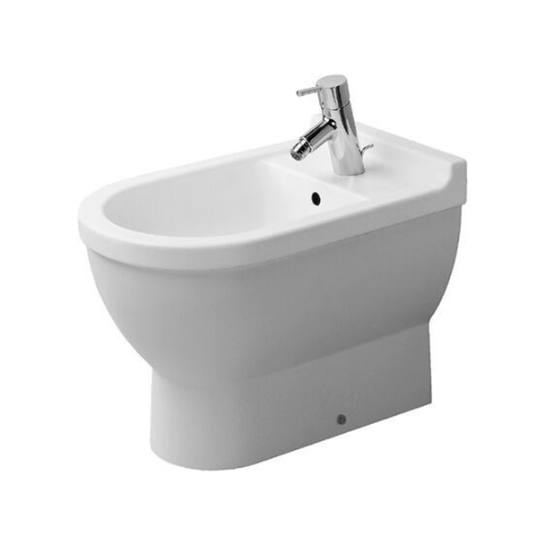 Duravit Starck 3 Floor Standing Bidet with 1 Tap Hole 2230100000
