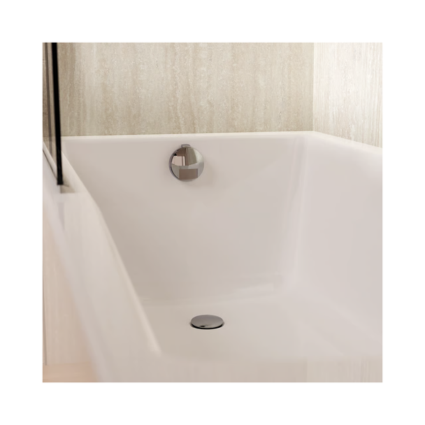 Crosswater Slimline Bath Pop Up Waste with Filler in Chrome BFW0158C