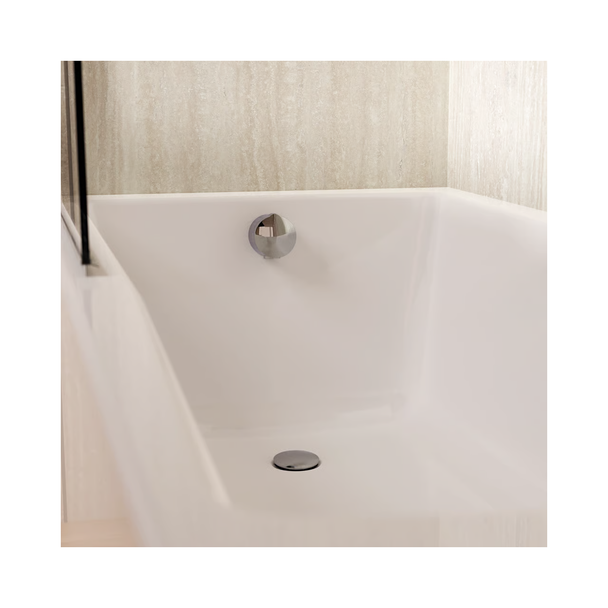 Crosswater Combined Bath Pop Up Waste and Filler in Chrome BFW0341C