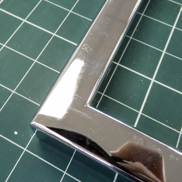 Slightly Scratched Duravit Console Support and Towel Rail in Chrome