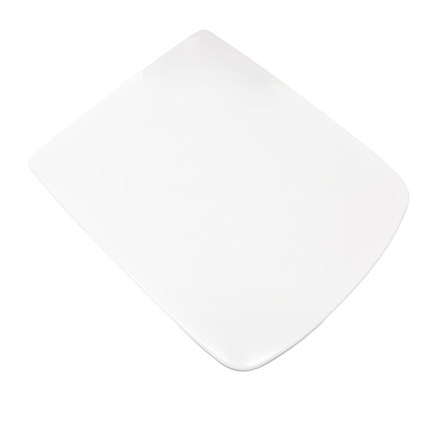 Jacuzzi Original Bordo/AtolToilet Seat with Soft Close Hinges in White JSESQU501