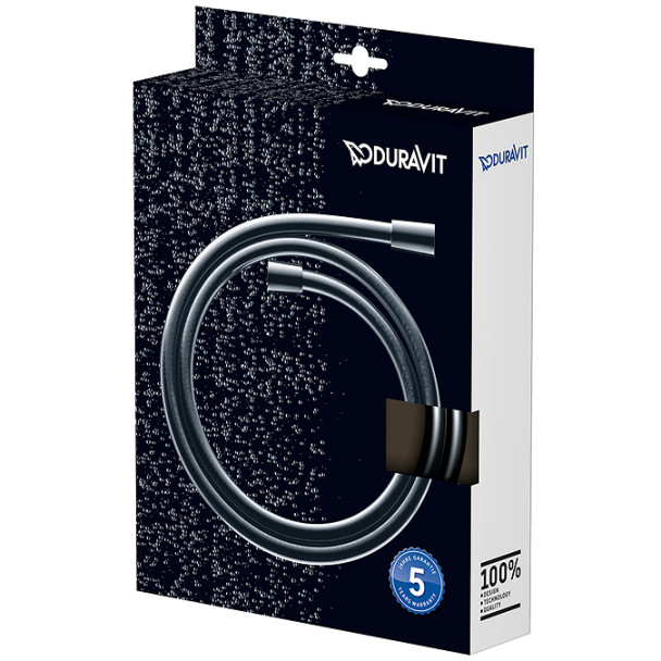 Duravit Universal Flexible Shower Hose 1250 mm with Swivel End UV0610003000