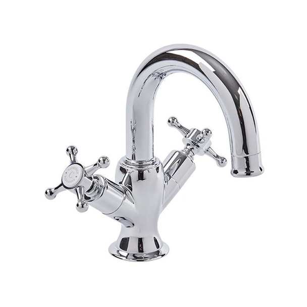 Tavistock Ashmore Basin Mixer with Click Clack Waste in Chrome TAM11