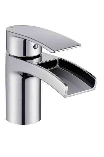 Francis Pegler Cascade Mini Basin Mixer with Click Waste 922026