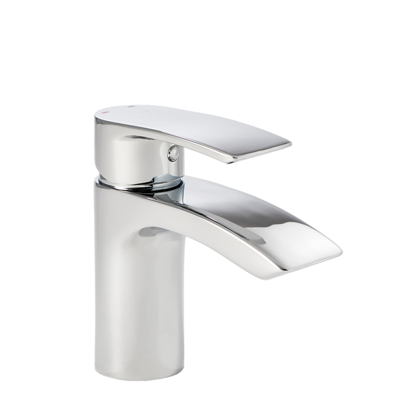 STH Westco Lamina Mini Basin Mixer with Click Waste in Chrome 4K9002