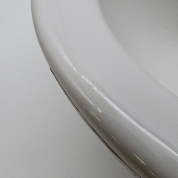 Scuffed Armitage Shanks Sandringham 21  Handrinse Basin 350 mm 2 Tap Hole S815001