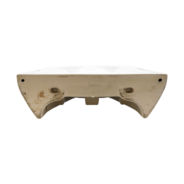 Abacus Vessini Opaz 550 mm Square Washbasin with 1 Tap Hole 517555SF