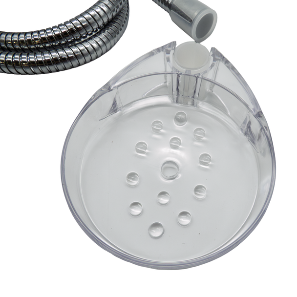 Pura Shower Riser Rail Kit with 3 Function Handset in Chrome KI410