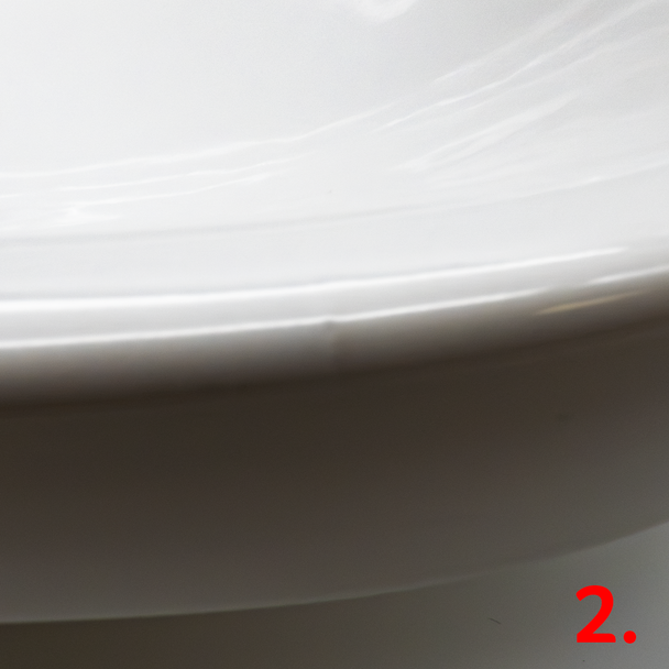 Marked Roca 560 mm Washbasin with 1 Tap Hole 326323005