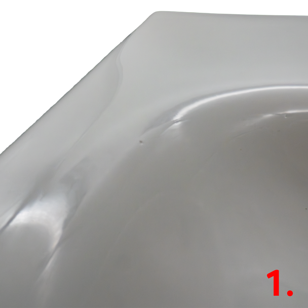 Marked Roca 560 mm Washbasin with 1 Tap Hole 326323005