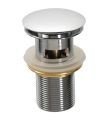 Flova Levo Small Basin Mixer with Clicker Waste in Chrome LVSBAS