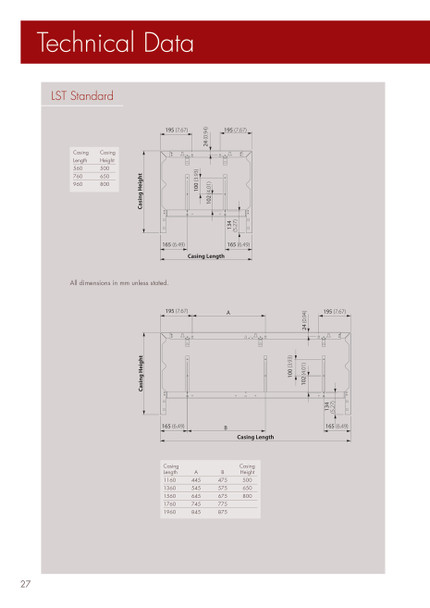 Henrad LST K1 Single Standard Radiator Cover 145400