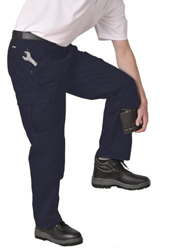 Portwest Navy Action Trouser 28" Waist Regular Length S887