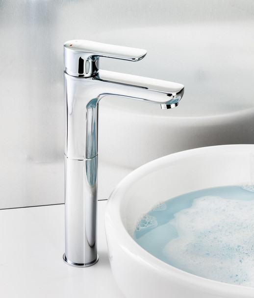STH Westco Andreu Tall Basin Mixer with Click Waste 4E1282