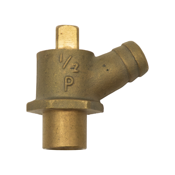 Pegler 836 Type B  Brass Slip in Drain Cock 544007