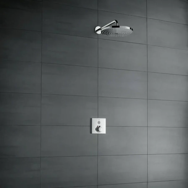 Hansgrohe ShowerSelect Concealed Thermostatic Mixer for 1 Outlet in Chrome