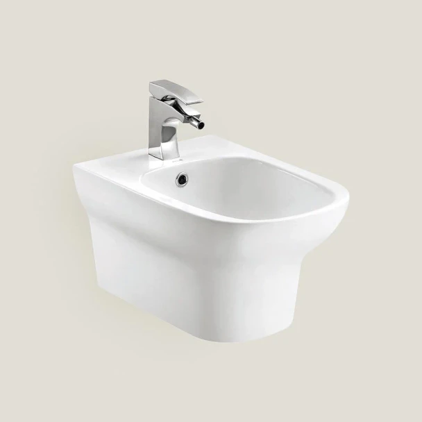 Flawed Imex Grace Wall Mounted Bidet with 1 Tap Hole INSLO031