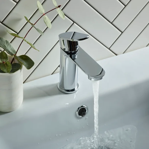 Roper Rhodes R2 Fuse Basin Mixer with Click Waste in Chrome TR1021
