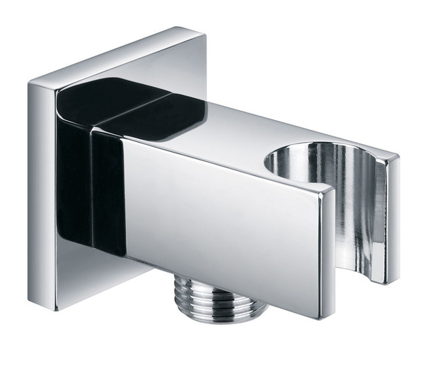 Imex Square Wall Outlet Elbow with Bracket KI121A