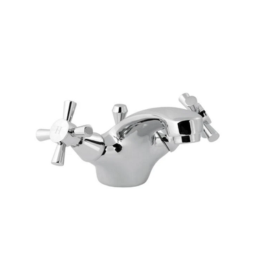 Non Mixture Roca Roca Danube-N Monobloc Basin Mixer with Pop-Up Waste in Chrome ZD50010032