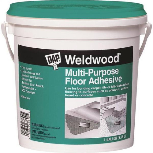 DAP Weldwood Multi-Purpose Flooring Adhesive 1 Gallon