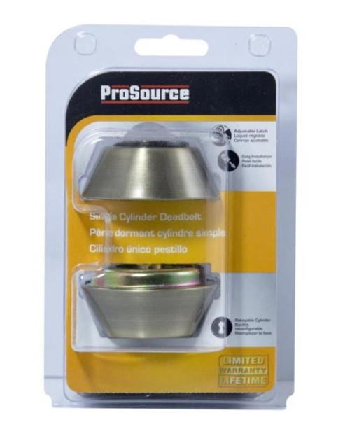ProSource #7001118 Double Cylinder Deadbolt