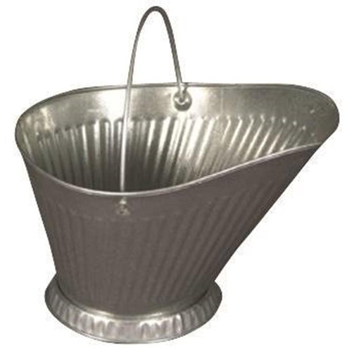 Behrens Coal Hod 11-1/4 In, Steel, Galvanized