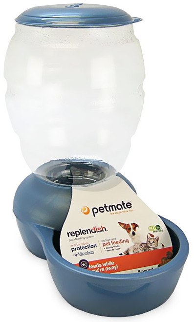 Petmate Replendish Feeder w/Microban-5lb