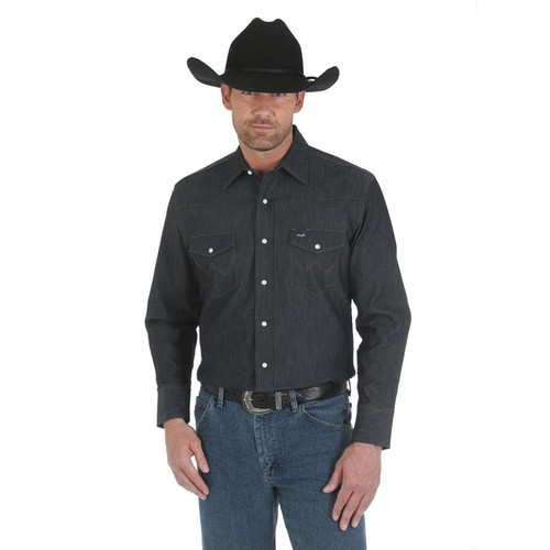 Wrangler-  Advanced Comfort Workshirt- Denim