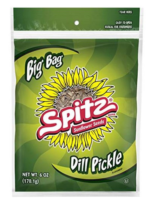 Spitz Dill Pickle Sunflower Seeds 6oz