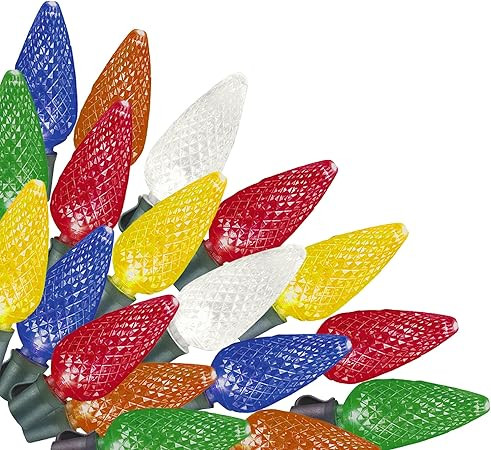 Brite Star LED Reel Lights, 50 Count, Green Wire