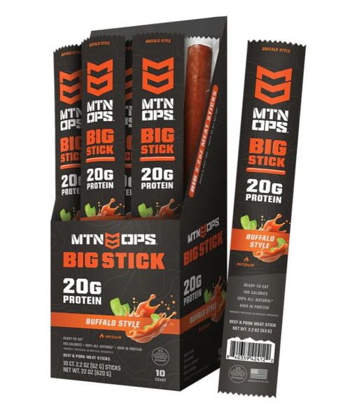 MTN Ops Buffalo Style Big Meat Stick  Single Serving