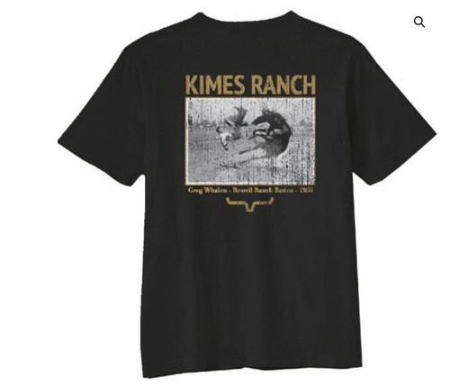 Kimes Ranch Men's Black Waspy Short Sleeve T-Shirt