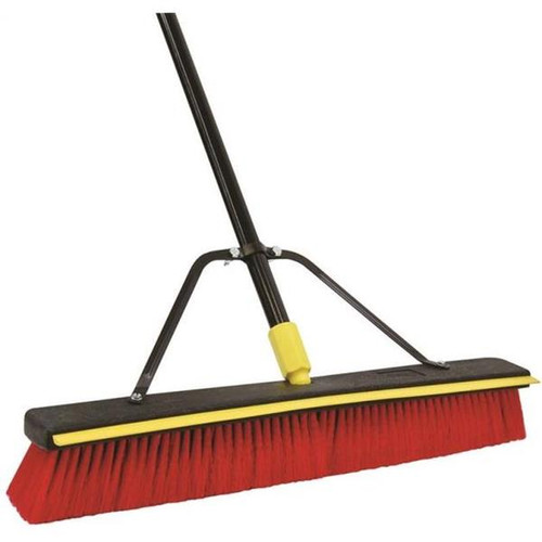 Quickie 2-in-1 Push Broom