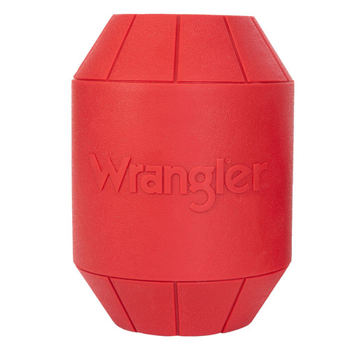 Wrangler Rodeoman Barrel Dog Treat Pet Toy