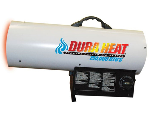 Dura Heat Propane Forced Air Heater w/Hose & Regulator-150000 BTU