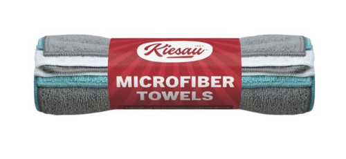 Kiesau Multi-Purpose Microfiber Cloths 12x16in 6-Pack