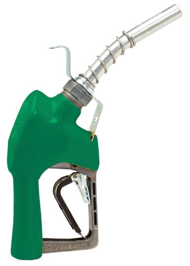 Husky XFS LD Diesel Nozzle with Clip - Heavy-Duty Fuel Dispensin