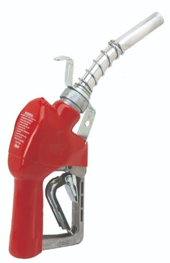 Husky XFS Unleaded Nozzle with Clip - Heavy-Duty Fuel Dispensing