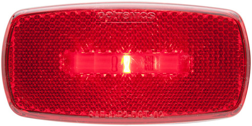 1 LED Red Surface Mount Marker/Clearance Light