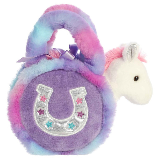 Aurora Fancy Pals 7" Lavender Horseshoe
