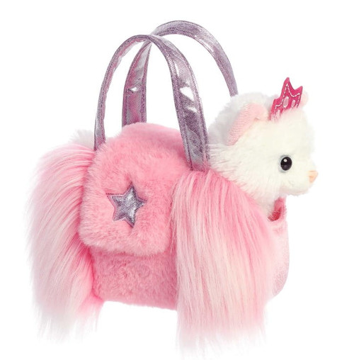 Aurora World 7" Fancy Pals Princess Kitty Designer Purse
