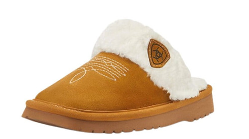 Ariat Women's Jackie Square Toe Slippers - Chestnut