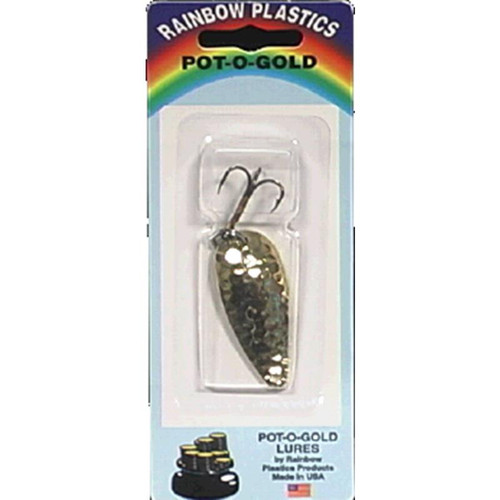 Rainbow Plastics Pot-O-Gold - Hammered Brass