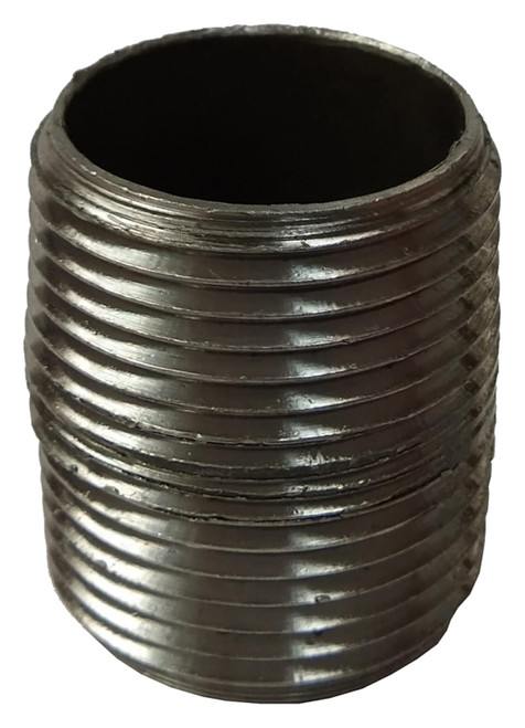ProSource 1XCB Pipe Nipple, 1 in, Male NPT Threaded, Steel, SCH 40 Schedule