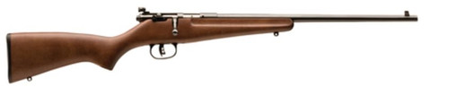 Savage Rascal Single Shot Youth .22 LR/Long/Short 16.1 Inch Blued Barrel Hardwood Stock