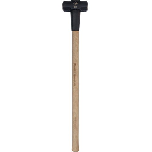 Black Diamond 6lb Sledge Hammer With Hickory Handle